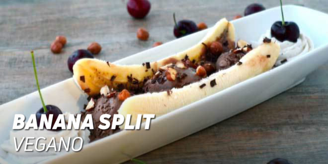 Banana Split: Helado Proteico para Veganos Banana Split: Helado Proteico para Veganos