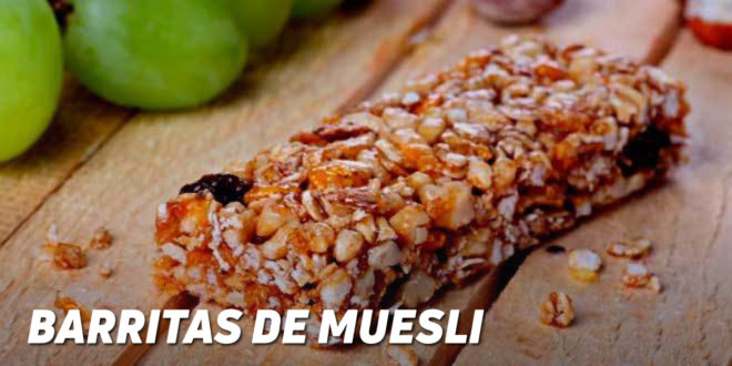 Barritas de Muesli (sin horno ni microondas) Barritas de Muesli (sin horno ni microondas)