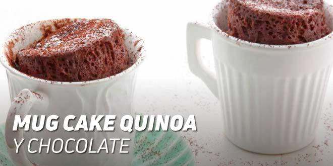 Mug Cake de Quinoa y Chocolate Mug Cake de Quinoa y Chocolate