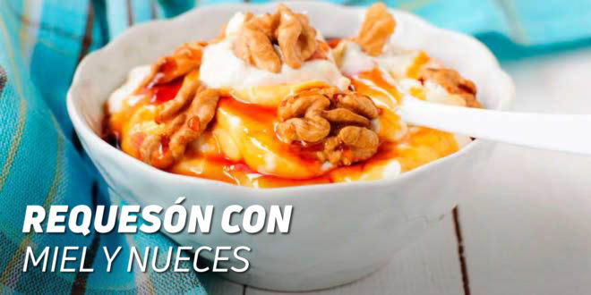 Requesón con Miel y Nueces