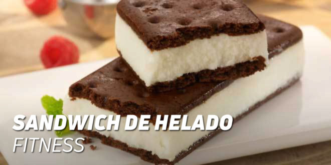Sandwich de Helado Fitness con Harina de Avena y Aceite de Coco Sandwich de Helado Fitness con Harina de Avena y Aceite de Coco