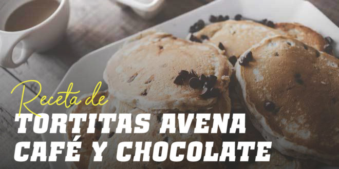 Tortitas de Avena con Café y Chips de Chocolate