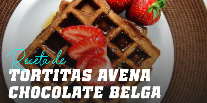 Tortitas de Avena para Gofres con Chocolate Belga Tortitas de Avena para Gofres con Chocolate Belga