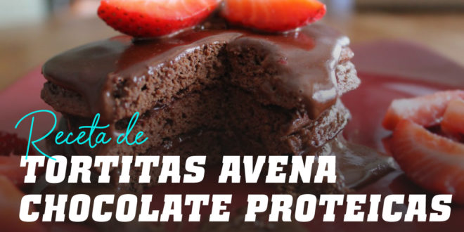 Tortitas de Avena con Crema de Chocolate Proteica