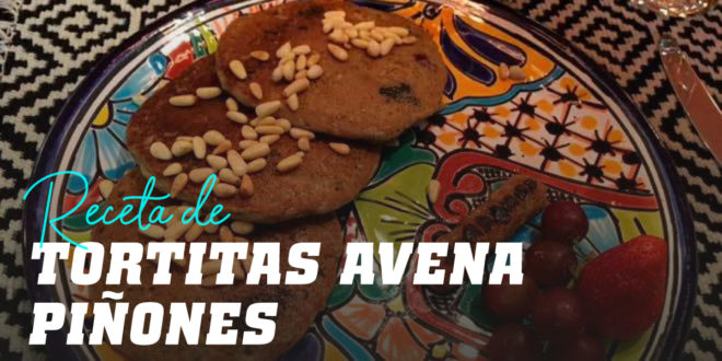 Tortitas de Avena con Piñones Tortitas de Avena con Piñones