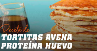 Tortitas de Avena con Proteína de Huevo