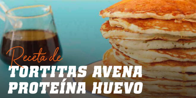 Tortitas de Avena con Proteína de Huevo