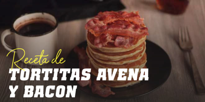 Tortitas de Avena con Bacon Tortitas de Avena con Bacon