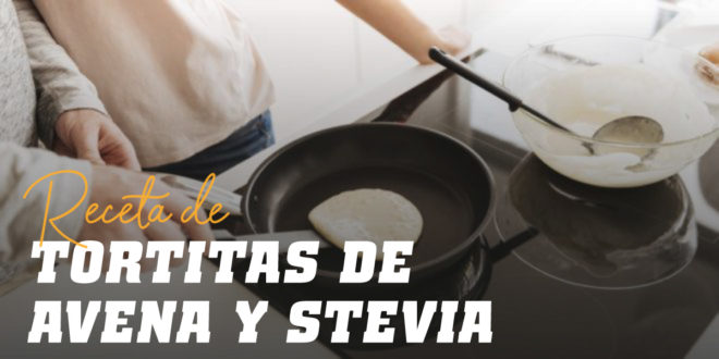 Tortitas de Avena y Claras con Stevia