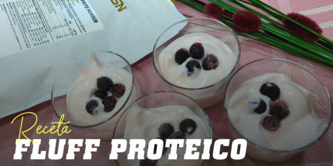 Fluff de Proteína con Claras al punto de nieve