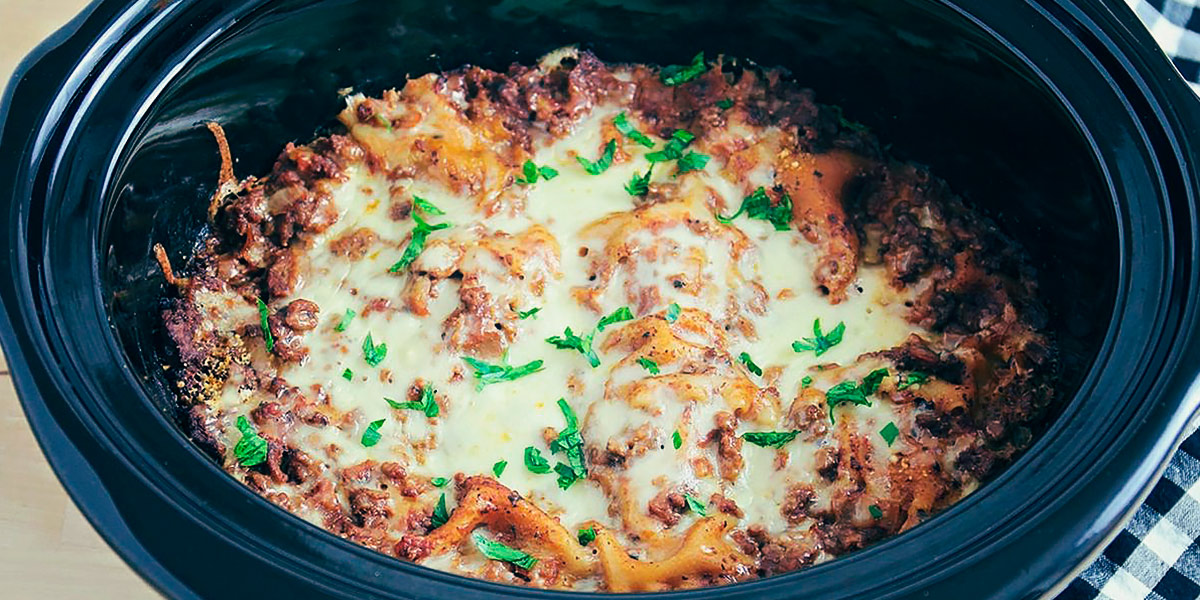 Lasanha em Crock Pot