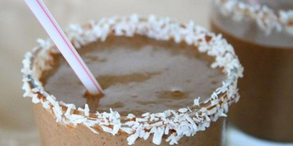 Batido Proteico de Chocolate y Coco