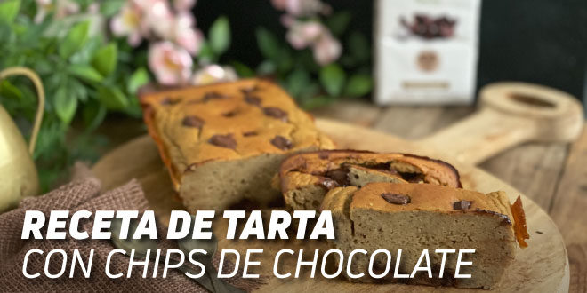 Tarta con Chips de Chocolate