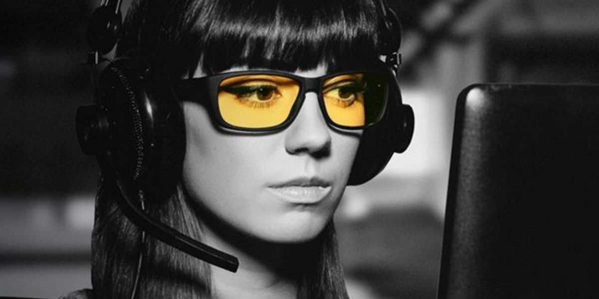 Gafas con filtro de luz azul