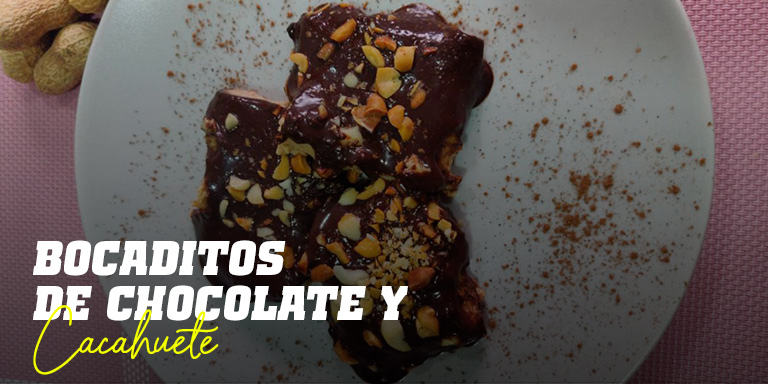 Bocaditos de Chocolate y Cacahuete