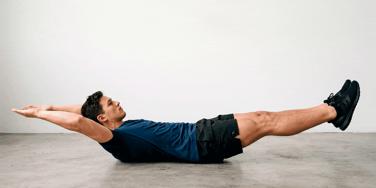 How do you perform the Hollow Hold?