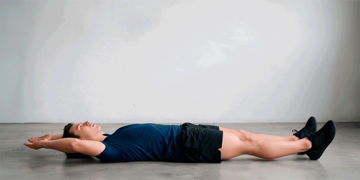 Hollow (knees extended and arms bent)