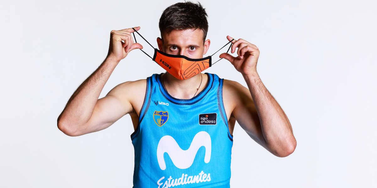 Movistar Estudiantes ACB mascarilla HSN