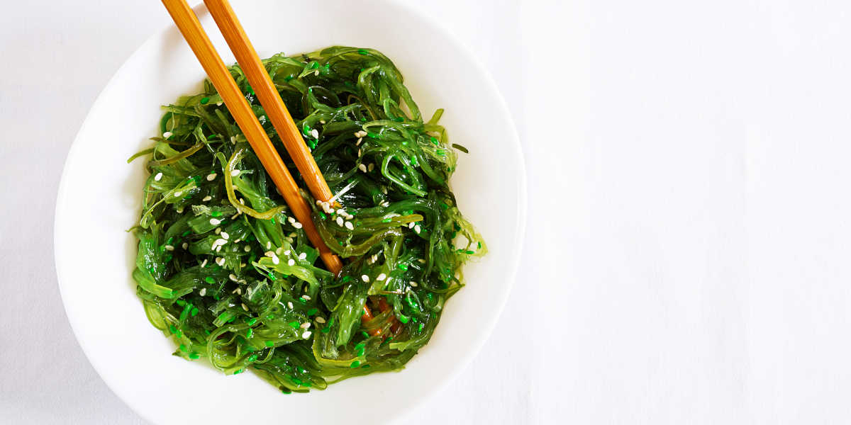 Wakame, algue riche en potassium