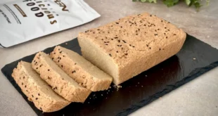 Pan de harina con almendras sin gluten y bajo en carbohidratos