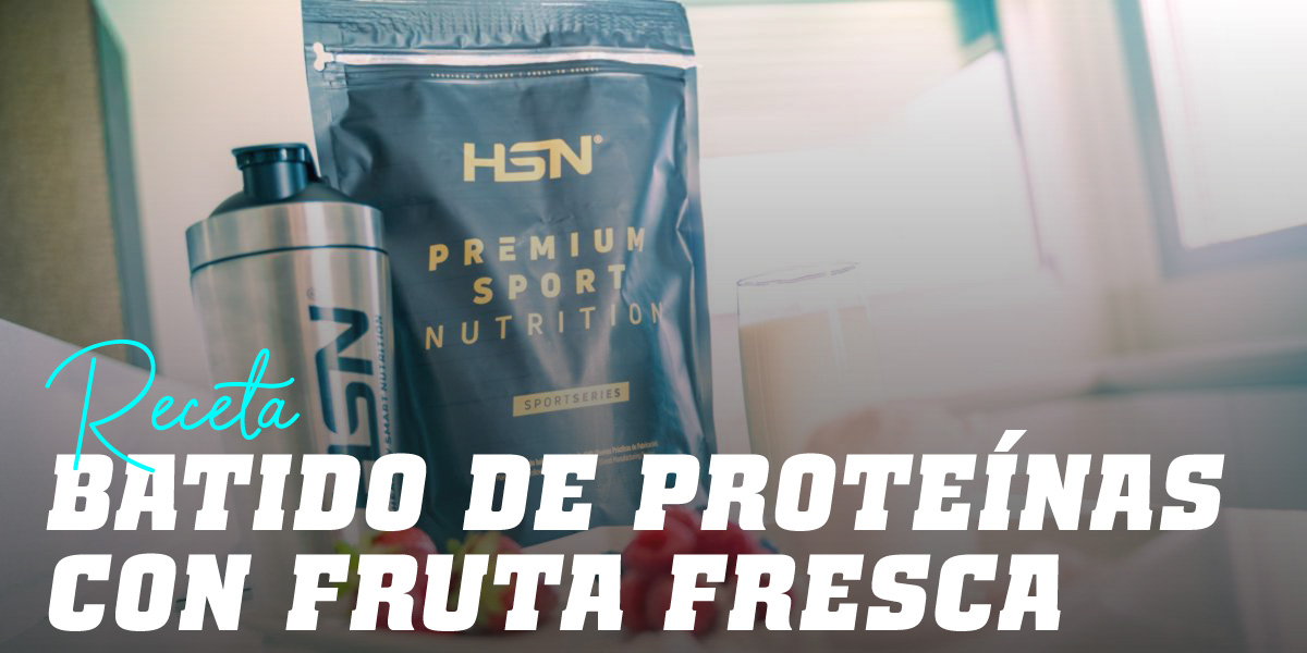 Batido de Proteínas con Fruta Fresca