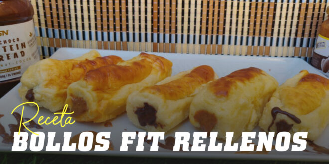 Bollitos Fit Rellenos de Nutchoco Bollitos Fit Rellenos de Nutchoco