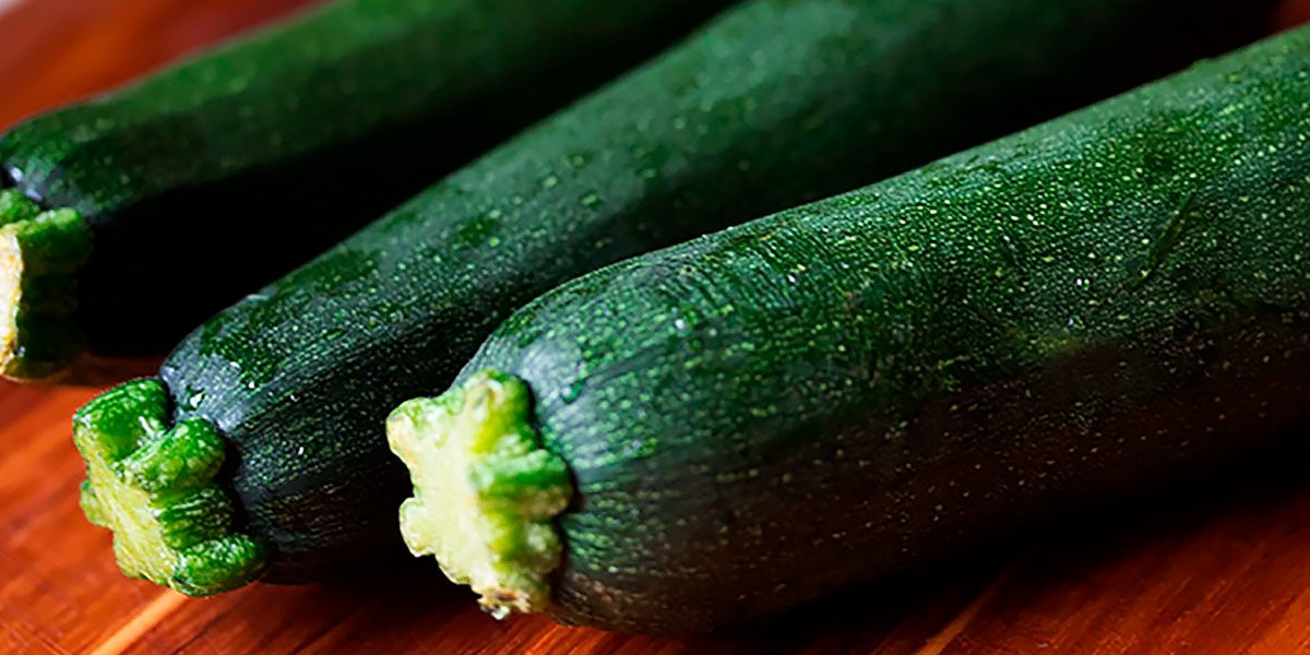Courgette dans le régime keto vegan