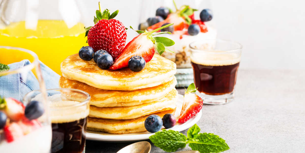 Petit-déjeuner Pancakes à l'Avoine