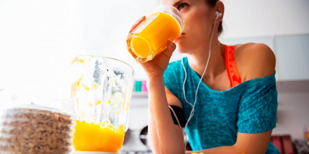 Fruits avant l’entraînement