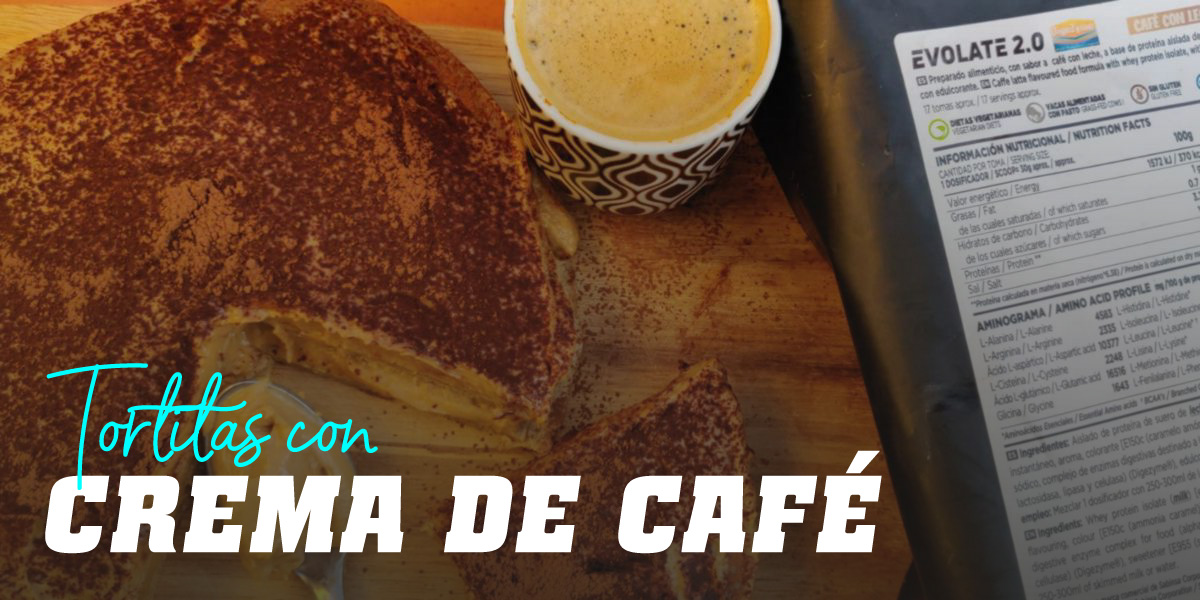Receta de Tortitas de Crema de Café (Tiramisú) con Whey Protein