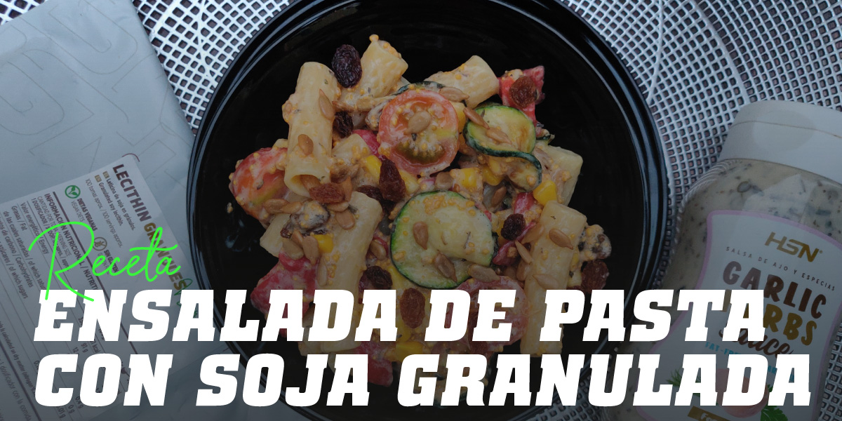 Ensalada de Pasta con Lecitina de Soja Ensalada de Pasta con Lecitina de Soja