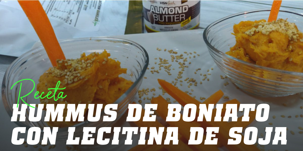 Hummus de Boniato con Lecitina de Soja Hummus de Boniato con Lecitina de Soja