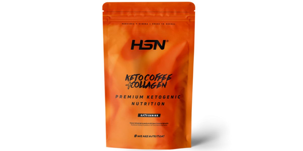 Frontal del packaging de Keto Coffee + Collagen Keto Coffee Collagen