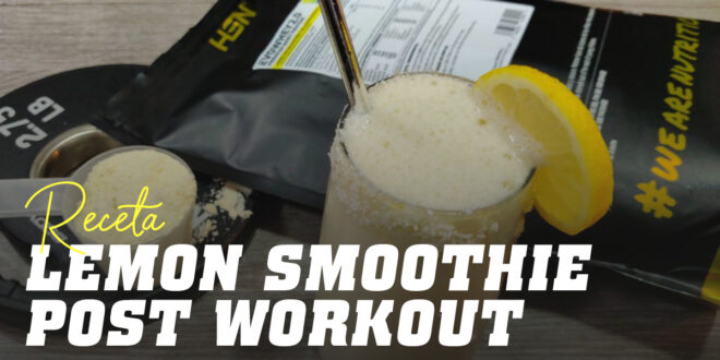 Smoothie de Limón Post Entrenamiento