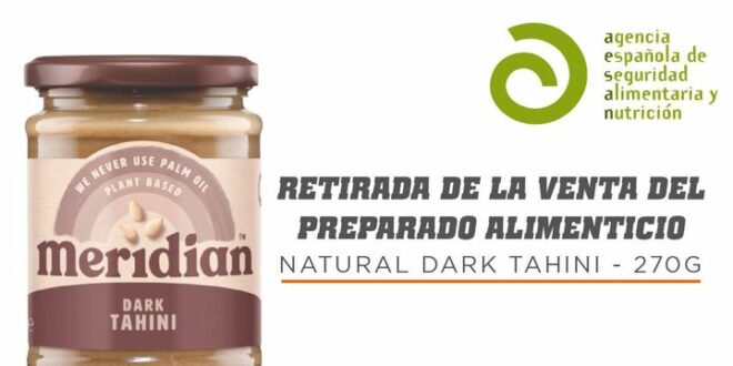 Retirada de la Venta: Natural Dark Tahini 270g