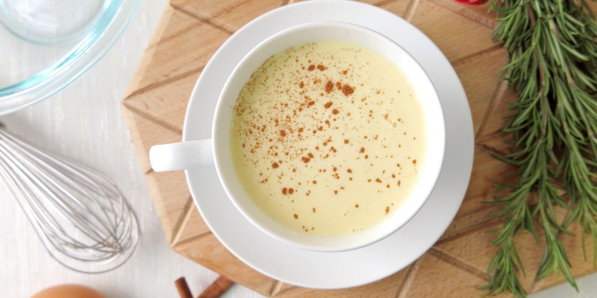 Eggnog bebida fría Eggnog bebida fría