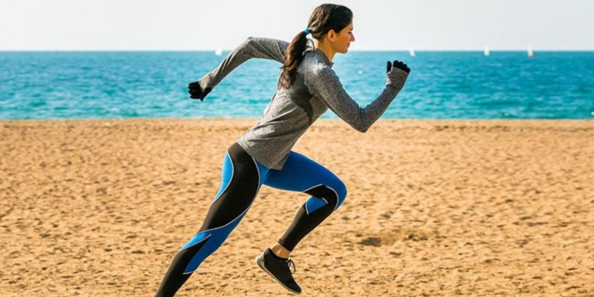 Chica corriendo