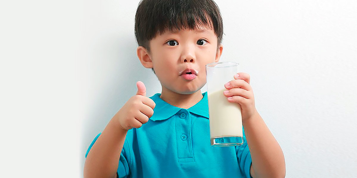 Leche para niños