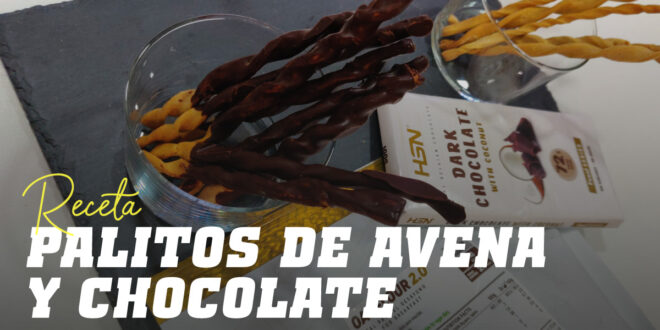 Palitos de Avena y Chocolate