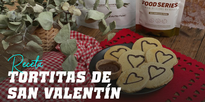 Tortitas de San Valentín Tortitas de San Valentín