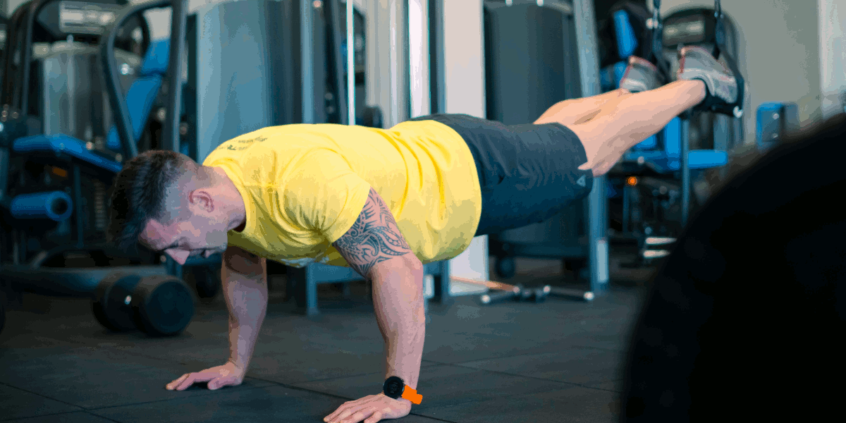 Flexiones en TRX