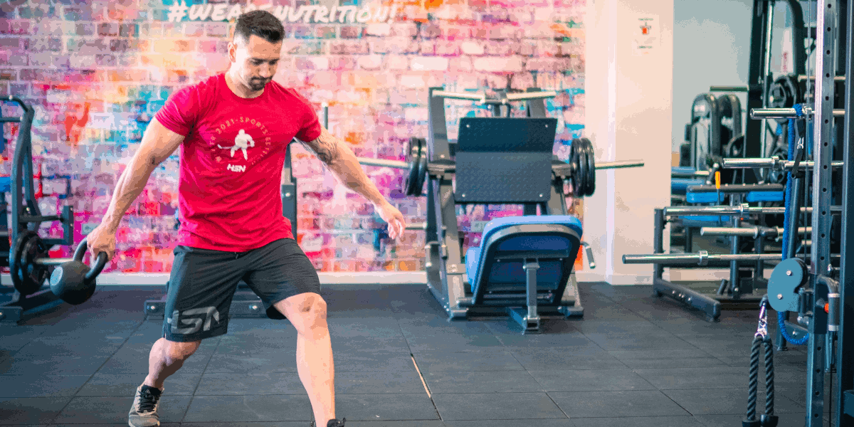 Zancada "pass-through" con KB