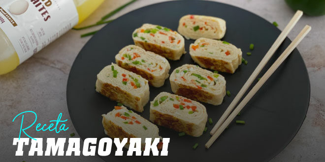 Tamagoyaki o Tortilla Japonesa Enrollada