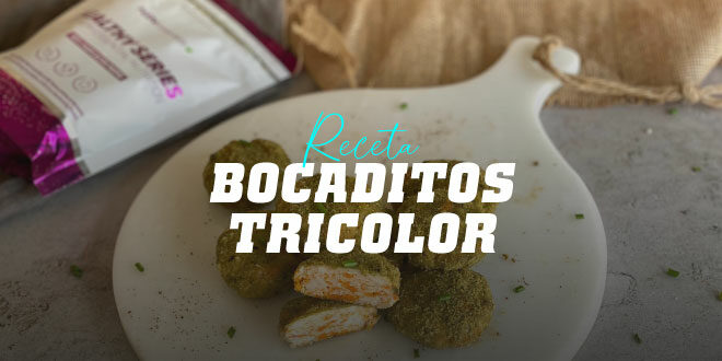 Bocaditos Tricolor con Harina de Almendra