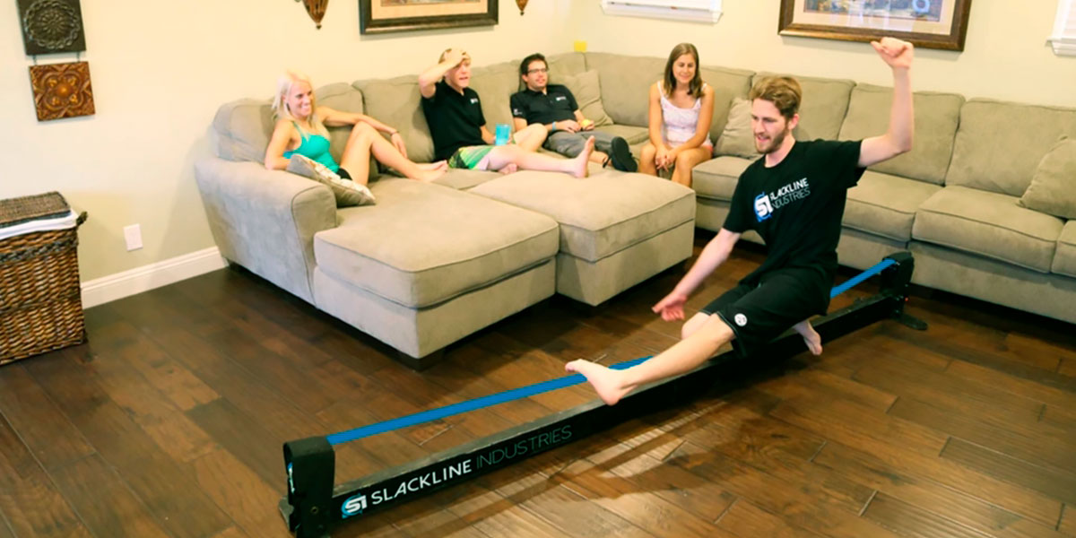 ¿Cómo hacer un slackline en mi casa? ¿Cómo hacer un slackline en mi casa?