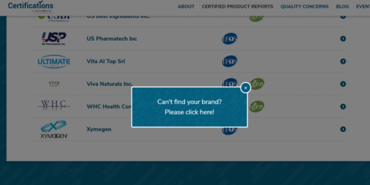 Certificación por Nutrascore Certificación por Nutrascore