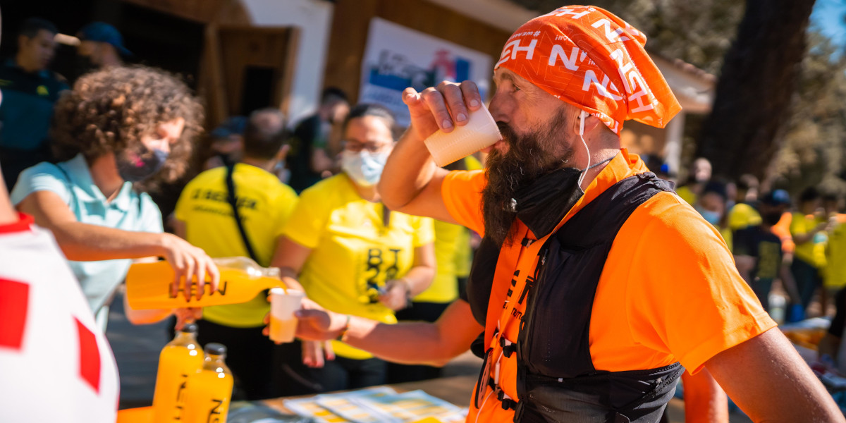 Avituallamiento HSN en la Benemérita Trail 2021