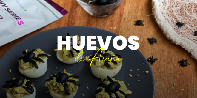 Huevos de Araña Espeluznantes para Halloween Huevos de Araña Espeluznantes para Halloween