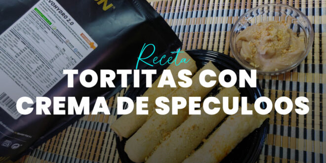 Tortitas de Avena y Claras rellenas de Crema de Speculoos
