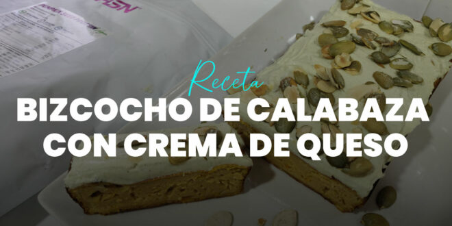 Bizcocho de Calabaza con Crema de Queso Bizcocho de Calabaza con Crema de Queso